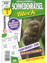 Rätselex.Schwedenrts Bloc 35/2026