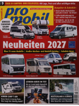 promobil 9/2026 "Neuheiten 2027 Caravan Salon Spezial"