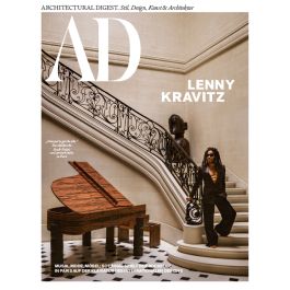 Lenny Kravitz auf dem AD-Cover – Pariser Luxusinterieur mit Stil