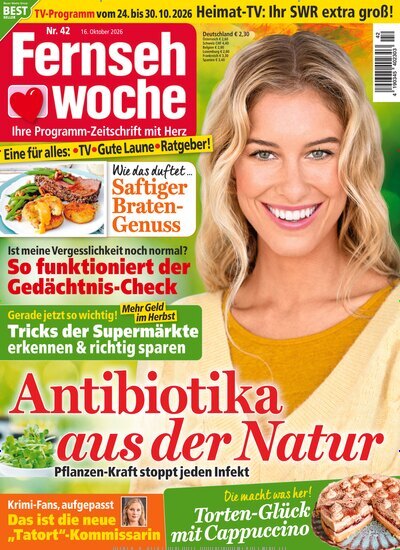 Fernsehwoche 42/2026 "Nat&uuml;rliche Antibiotika aus Pflanzen"
