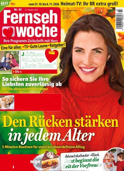 Fernsehwoche 43/2026 "Den R&uuml;cken st&auml;rken in jedem Alter"