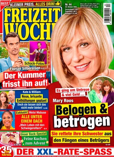 Freizeitwoche 44/2026 "Mary Roos belogen und betrogen"