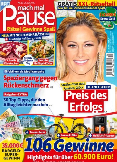Mach mal Pause 31/2026