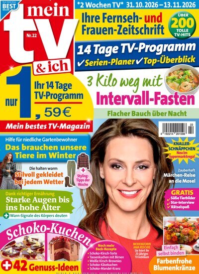 mein TV&ich 22/2026 "3 Kilo weg mit Intervall-Fasten"