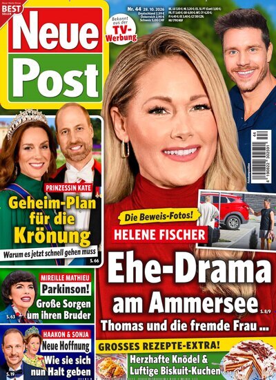 Neue Post 44/2026 "Helene Fischer Ehe-Drama am Ammersee"