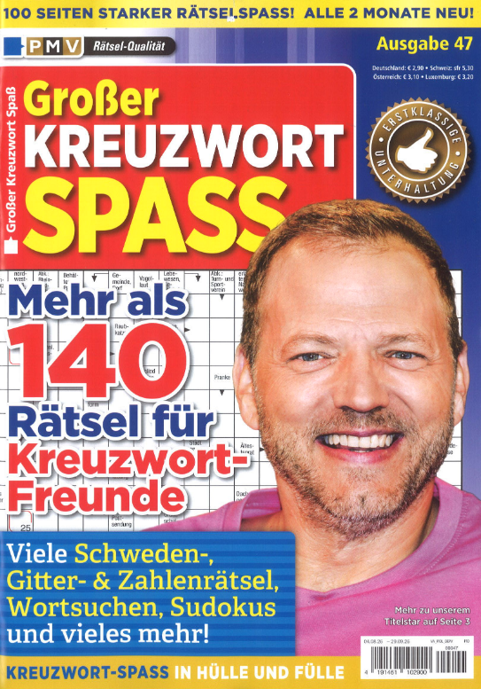 Gro&szlig;er Kreuzwort Spa&szlig; 47/2026