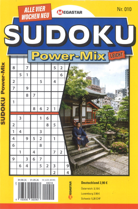 SUDOKU POWER-MIX LEICHT 10/2026