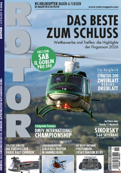 Rotor 11/2026 "Das Beste zum Schluss der Flugsaison"
